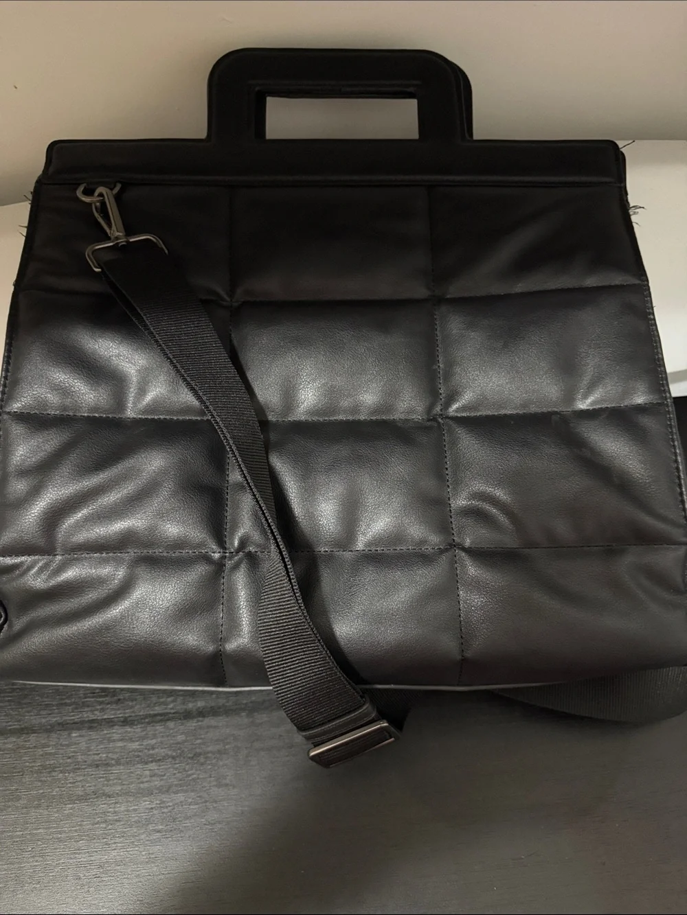 ZARA Quilted Tote Bag